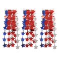 thumbnail image 1 of Independence Day Fringe Backdrop,3Pcs Fringe Curtains Independence Star Fringe Backdrop Fringe Curtains Enhanced Features, 1 of 8