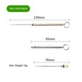 thumbnail image 3 of Generic Eco-Friendly Titanium Alloy Multi-Purpose Toothpick - Compact, Durable, and Stylish Grey Design for On-the-Go Use, 3 of 7