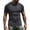 Dark Gray, variant on Aayomet Mens For T Shirts Mens Short Sleeve Casual Slim T Shirt O Neck Basic Arm Pleated Muscle Workout Top Wear around Nightshirt,Army Green L