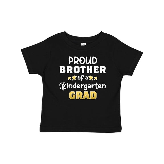 Inktastic Proud Brother of a Kindergarten Grad Boys Baby T-Shirt