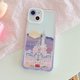 thumbnail image 1 of Funda de teléfono con pintura de niña de dibujos animados para iPhone 11 12 13 14 Pro Max X XS XR 7 8 Plus SE 2020, carcasa trasera suave transparente a prueba de golpes Tan Jianjun unisex, 1 of 2