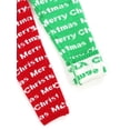 thumbnail image 4 of Infants & Toddlers Wool Knitted Winter-Thick Thermal Leggings | Digital Design Merry Christmas Text (Charcoal, 2T), 4 of 5