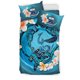thumbnail image 3 of Juego de Funda Nórdica Polinesia - Samoa Bedding Set Blue Plumeria Animal Tattoo, 3 of 6