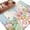 Light Blue, variant on Area Rugs 2.7'x5', Easter Carpet for Living Room Bedroom Dining Room, Spring Rabbit Ear Eggs Floral Butterfly Wooden Throw Kitchen Rugs Non Slip Washable Rectangle Indoor Outdoor Rugs