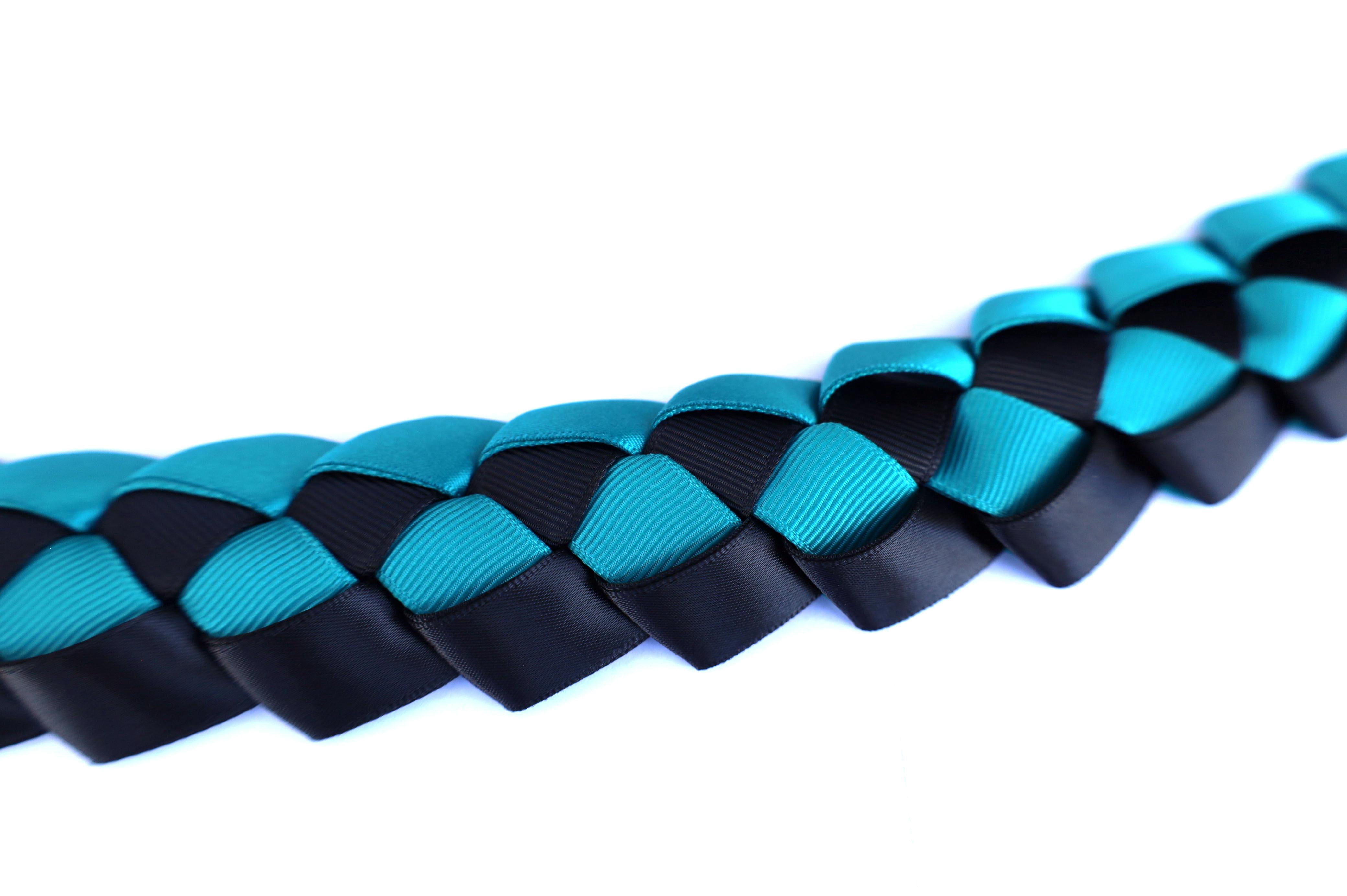 Maxport Corporation Braided Lei Black/teal