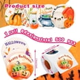 thumbnail image 4 of 500 pegatinas de Halloween para niños, bonitas pegatinas de esqueleto fantasma de Halloween, pegatinas redondas de Halloween, calcomanías de calabaza, pegatinas de sello redondo con sombrero mágico, 4 of 5