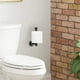 thumbnail image 4 of Wosthever Soporte de papel Portarrollos de papel higiénico Estante Hogar Baño Colgante Brillante Accesorios de baño Negro, 4 of 6