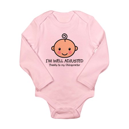 

CafePress - Well Adjusted Baby (Fair) Long Slv Infant Bodysuit - Long Sleeve Infant Bodysuit