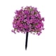 thumbnail image 1 of Flor violeta artificial, estaca de jardín, arbustos de vegetación artificial, decoración artificial, 1 of 9