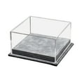 thumbnail image 1 of Caja de exhibición de autos de juguete a escala 1:64, vitrina a prueba de polvo para decoración del hogar, 5 x 4,8 x 2,6 pulgadas, accesorio ligero, tapa de acrílico transparente. Gris, 1 of 10