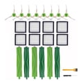 thumbnail image 1 of Accesorios de repuesto para iRobot Roomba i3+ i4+ i6+ i7+ i8+ (2 juegos de cepillos de goma, 10 filtros, 10 cepillos laterales, 4 bolsas para polvo, repuestos de la estación de succión), 1 of 8