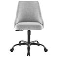 thumbnail image 6 of Modway Designate Swivel Upholstered Office Chair in Black Gray, 6 of 11