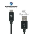 thumbnail image 4 of Scosche Charge & Sync USB-C to USB-A Braided Cable 10ft Space Grey StrikeLINE, 4 of 6