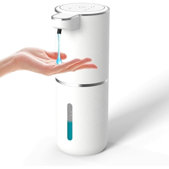 EvoFine Automatic Soap Dispenser, Touchless Wall Mount Hand Soap Dispenser, 12.85 oz, White