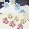 thumbnail image 6 of 12 Pack Cute Flower and Pearl Hair Clips for Women and Girls, Anti-slip Mini Hair Clips for Thin Hair, Decorative Hair Accessories for Styling, 6 of 6