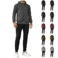 thumbnail image 4 of Fmbrln Sweatsuits for Men 2 Piece Sets Full Zip Up Long Sleeve Hoodies with Pockets and Sweatpants Sets Fall Winter Fashion Outfits Sets, 4 of 4