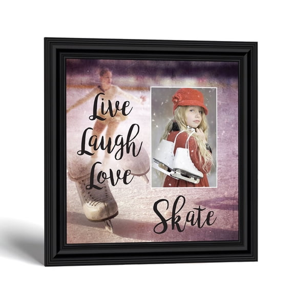 Ice Skater Picture Frame, Figure Skating Gift, Rink Keepsake