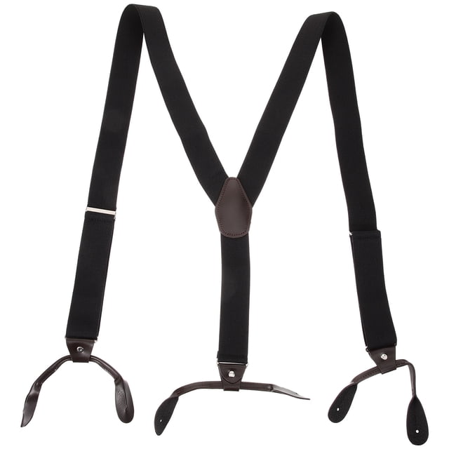 Tirantes para hombre Tirantes de traje para hombre Tirantes elásticos Tirantes de pantalón ajustables