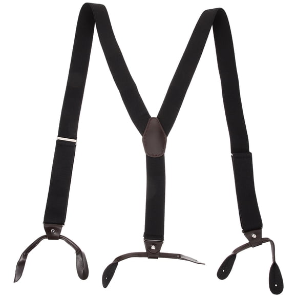 Tirantes para hombre Tirantes de traje para hombre Tirantes elásticos Tirantes de pantalón ajustables