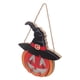 thumbnail image 5 of Letrero De Calabaza Iluminado, Colgador De Puerta De Halloween Resistente Y Respetuoso Con El Medio Ambiente, Decorativo De Madera Confiable Para Patio, 5 of 7