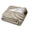 UltraSoft Micro Fleece Blanket,Beach Sand Pebble Stone Background