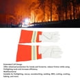 thumbnail image 3 of Heat Resistance Escue Extrication Gloves, 1 Pair Breathable Firefighter Gloves Extended Cuff Waterproof  for Cooking, 3 of 8