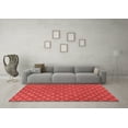 thumbnail image 3 of Ahgly Company Indoor Rectangle Trellis Red Modern Area Rugs, 8' x 12', 3 of 4