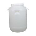 thumbnail image 2 of Cubo de polipropileno para almacenamiento de alimentos, organizador de alimentos, cubo de agua para alimento de pájaros, arroz, cafetería, restaurante 50 L redondo, 2 of 8