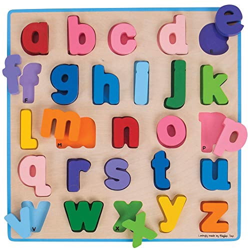 Bigjigs Toys - Chunky Alphabet Puzzle (Lowercase)