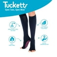 thumbnail image 5 of Tucketts SQ4773469 Knee High Fitness Socks - Solid Black, 5 of 6