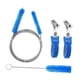 thumbnail image 3 of Cepillo de limpieza de tubo CPAP de 2 piezas con 2 piezas Accesorios de correa de clip de fijación de manguera para mangueras CPAP estándar, premium, 3 of 7