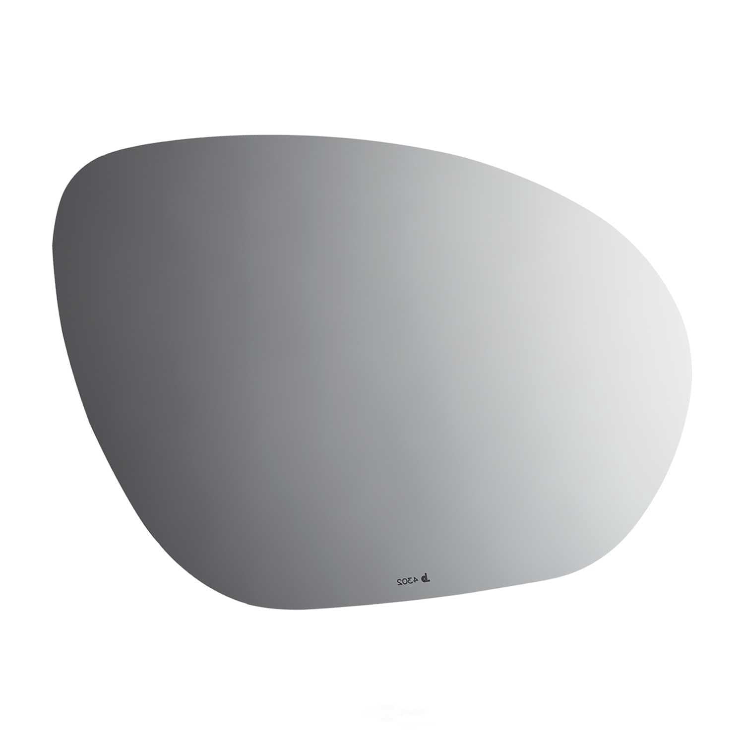 Burco Side View Mirror Replacement Glass - Clear Glass - 4302