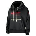thumbnail image 2 of Women's Nike Black Atlanta Hawks Courtside Standard Issue Performance Pullover Hoodie, 2 of 3