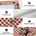 thumbnail image 6 of Country Star Farm Outdoor Rug for Patio/Deck/Porch, Non-Slip Large Area Rug 6 x 9 Ft, Farmhouse Plaid Texas Vintage Fruit Indoor Outdoor Rugs Washable Area Rugs, Reversible Camping Rug Carpet Runner, 6 of 8