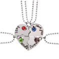 thumbnail image 1 of Collar de costura de amor de buena amiga congelada de moda europea y americana mejor amiga marea, 1 of 5