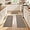 Brown, variant on Kitchen Mats for Floor 3 Piece Set Non Slip Kitchen Rugs Washable Farmhouse Kitchen Floor Mats Thick Long Area Rug Carpet Runner for Hallway Entryway Laundry Bathroom, Black