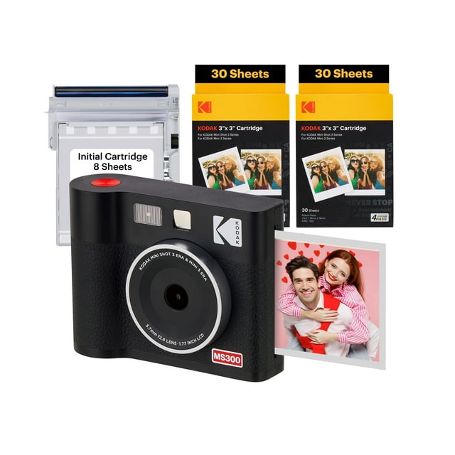 Cámara instantánea e impresora fotográfica KODAK Mini Shot 3 ERA