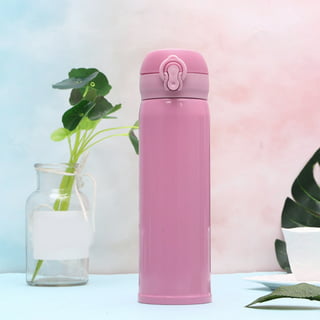Pink CAT Oil Filter Stainless Steel Water Bottle, Sports Lid 