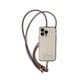 thumbnail image 1 of Juego de cordones para smartphone KEDZIE de piel vegana, color gris, 1 of 7