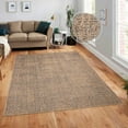 thumbnail image 6 of Modern Indoor & Outdoor Rug Jute Look in Beige, 6 of 6