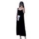 thumbnail image 3 of Sonducket Vestido Largo Sin Mangas Gasa Ropa De Verano Vestido Suelto Sexy, Blanco, M Vestidos Negro XXL Sonducket AP001588-10B, 3 of 6