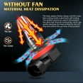thumbnail image 4 of HMCYCI For Chevy Traverse 2013 2014 2015 2016 2017 6000K Bright White H8 H11 LED Fog Light Bulbs 2x, 4 of 10