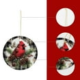 thumbnail image 4 of Christmas Tree Ornaments Christmas Cardinal Bird Winter Holiday Christmas Tree Hangings Winter Red Birds Ornament Christmas Ornaments for Christmas Tree Decorations, 4 of 8