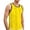 Yellow, variant on Tank Tops for Men Sleeveless Crew Neck Mens Summer Loose Mens Workout Tank Tops