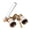 White, variant on Yihuala Metal Lorgnette Theater Glasses 3X25 Binoculars with Chain for Adults in Concert Theater Red/Gold/Black/White