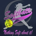 thumbnail image 3 of CafePress - Girls Softball Women's Dark T Shirt - Women's Traditional Fit Dark T-Shirt, 3 of 4
