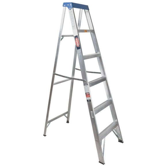 Escalera de Tijera de Aluminio Akron Herramientas Escalera Tijera de Aluminio Tipo III 5 escalones 81-91 90kg