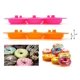 thumbnail image 5 of 6-Cavity Silicone Donut Baking Pan Bandeja para moldes sin , Fácil de limpiar y apto para lavavajillas y microondas (2 Pack）, 5 of 5