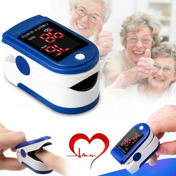 NuFazes FDA Fingertip Pulse Oximeter Blood Oxygen meter SpO2 Heart Rate