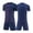 Dark Blue, variant on Toddler Soccer Jerseys Set 2 Piece Sports Team Suit for Kids School Uniforms Personalized Shirts Gym Training Mesh Shorts Running Outfits for Basketball Running Boys Clothes